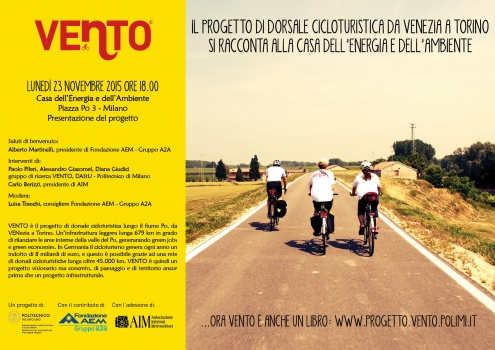 Una Pista ciclabile di 650 Km. Torino - Venezia 